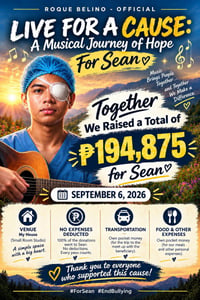 Cordillera singer raises P194,875 for bullying victim