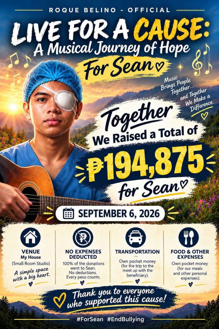 Cordillera singer raises P194,875 for bullying victim