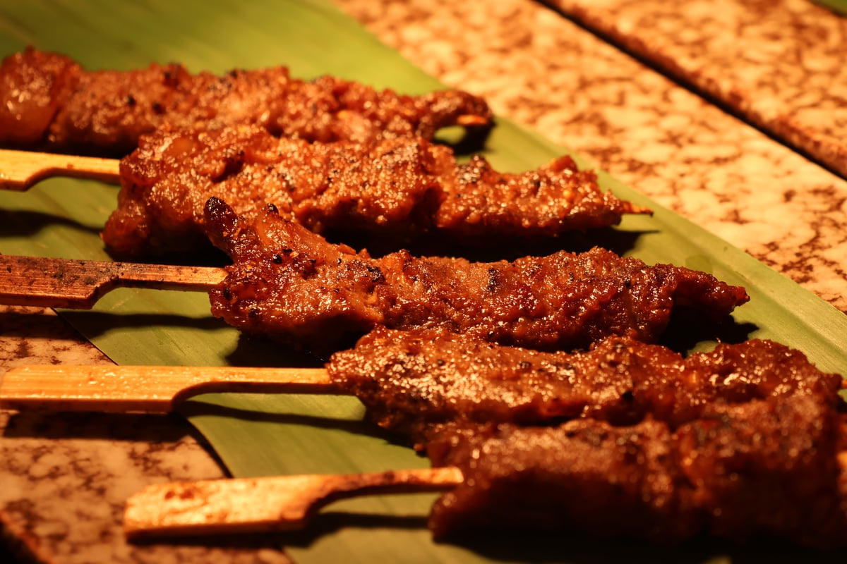 SATE, glorious, sate: Grilled perfection to your heart’s content.