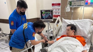 Romualdez arrested in San Juan hospital