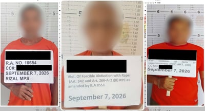 Palawan police arrest 3 wanted persons, including provincial top 7 most wanted