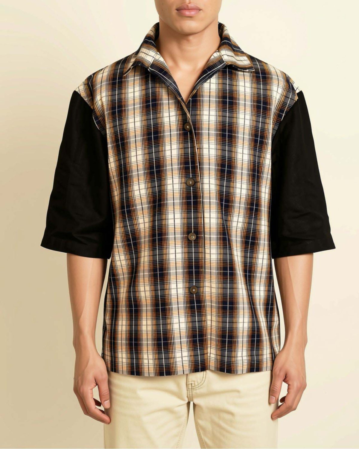 MEN'S color-blocked top  by Caro Wilson.