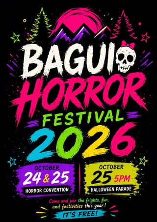 Baguio citizen seeks review of horror festival permits