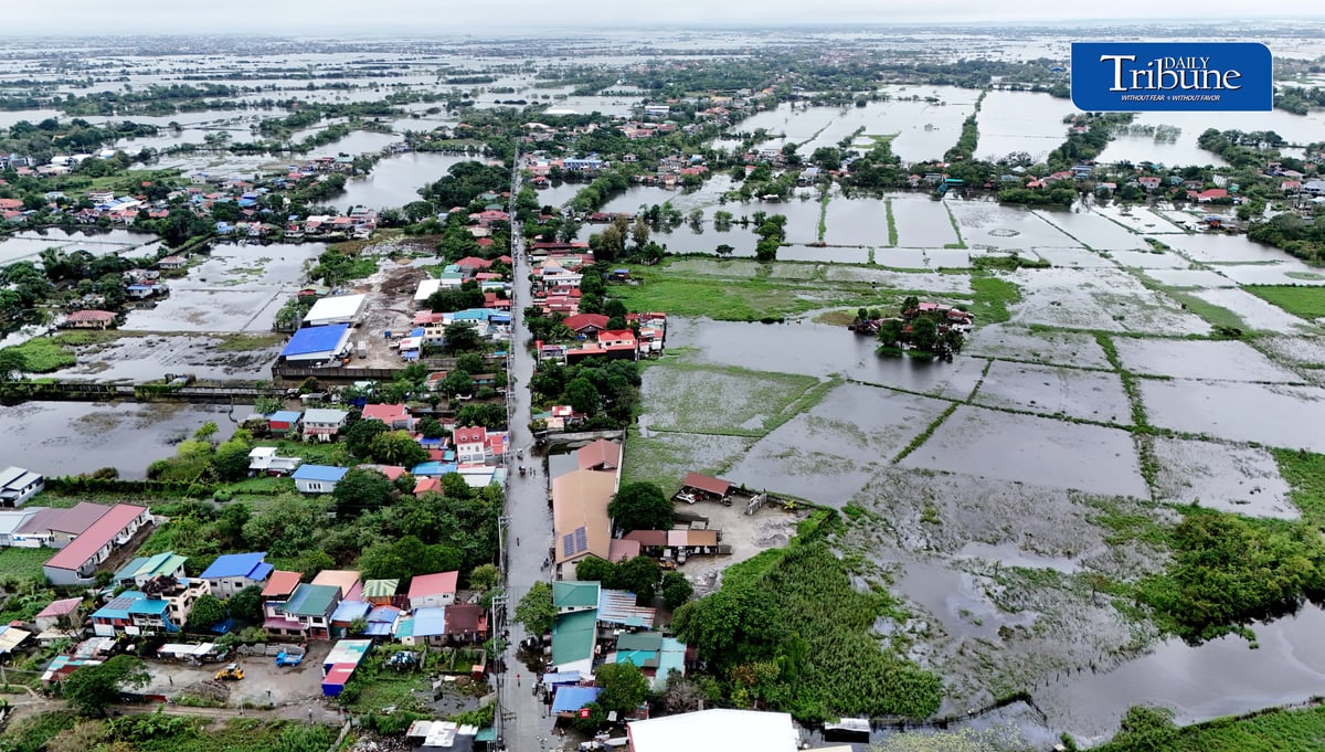 HAGONOY REMAINS UNDER WATER
Floodwaters continue to submerge parts of Hagonoy, Bulacan, as seen from Barangay Iba on Tuesday, 8 September 2026.
Several areas in the municipality remain affected after weeks of monsoon rains.
Photo by Analy Labor