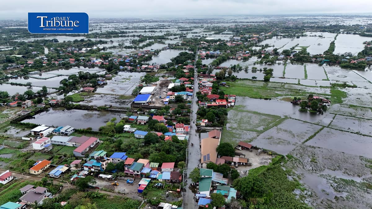HAGONOY REMAINS UNDER WATER

Floodwaters continue to submerge parts of Hagonoy, Bulacan, as seen from Barangay Iba on Tuesday, 8 September 2026.

Several areas in the municipality remain affected after weeks of monsoon rains.

Photo by Analy Labor