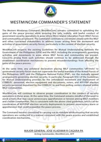 WestMinCom says MILF communities are not 'off limits'