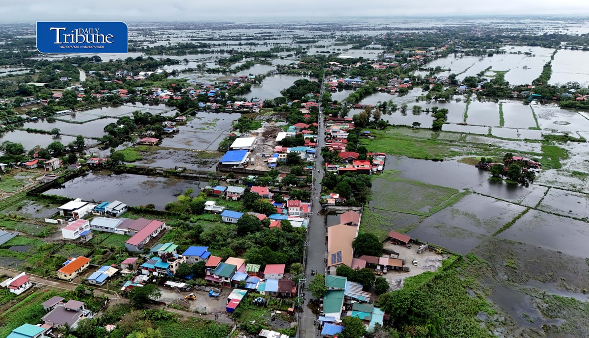 HAGONOY REMAINS UNDER WATER
Floodwaters continue to submerge parts of Hagonoy, Bulacan, as seen from Barangay Iba on Tuesday, 8 September 2026.
Several areas in the municipality remain affected after weeks of monsoon rains.
Photo by Analy Labor