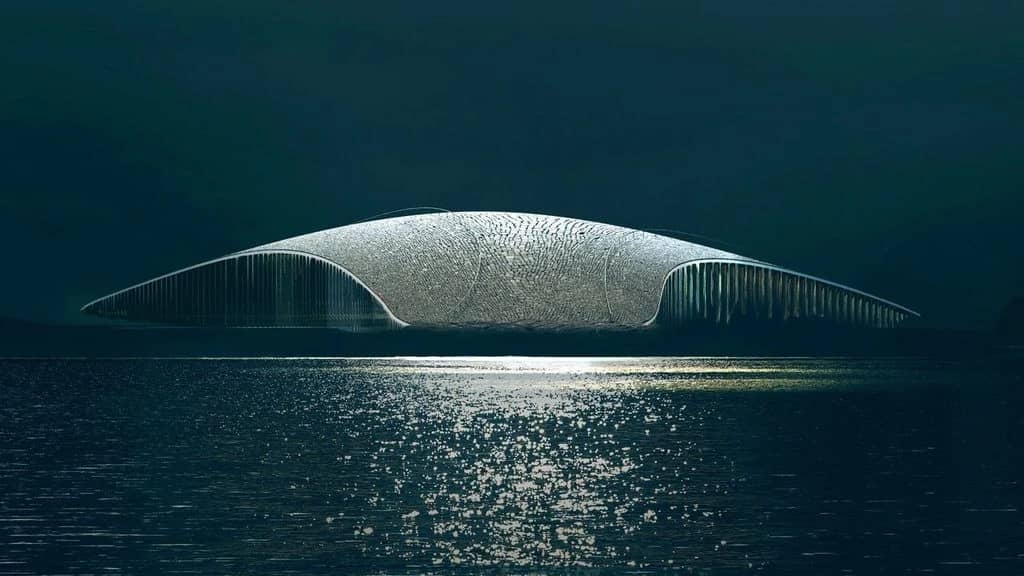DESIGNED by Danish architecture studio Dorte Mandrup, the new knowledge and experience center will use architecture, science, art and sound to explore whales and the oceans they inhabit.