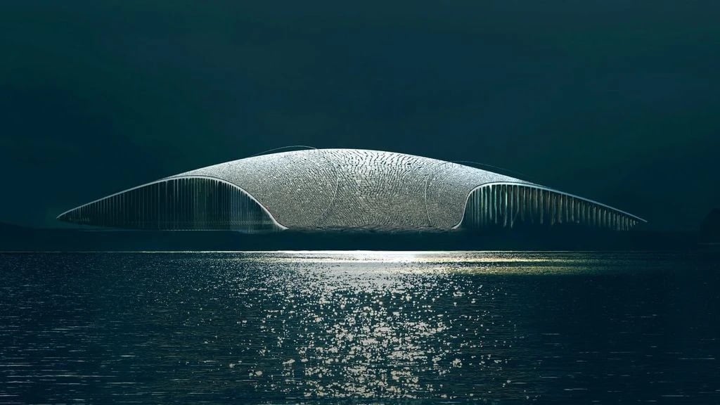 DESIGNED by Danish architecture studio Dorte Mandrup, the new knowledge and experience center will use architecture, science, art and sound to explore whales and the oceans they inhabit.