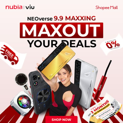 Sanya Lopez goes live for nubia’s 9.9 campaign
