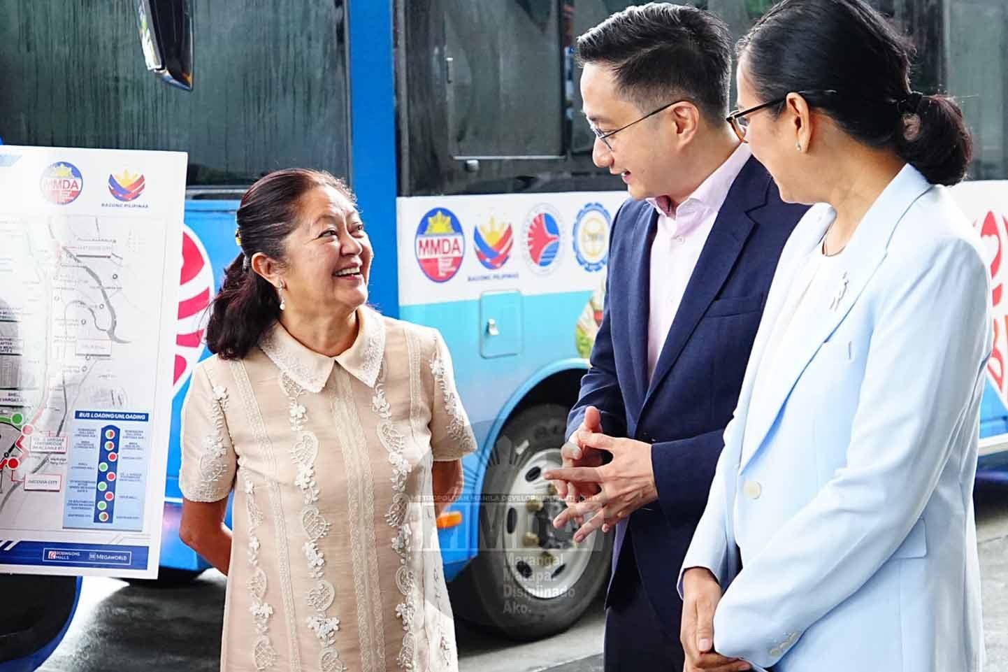 First lady launches free electric Love Bus service