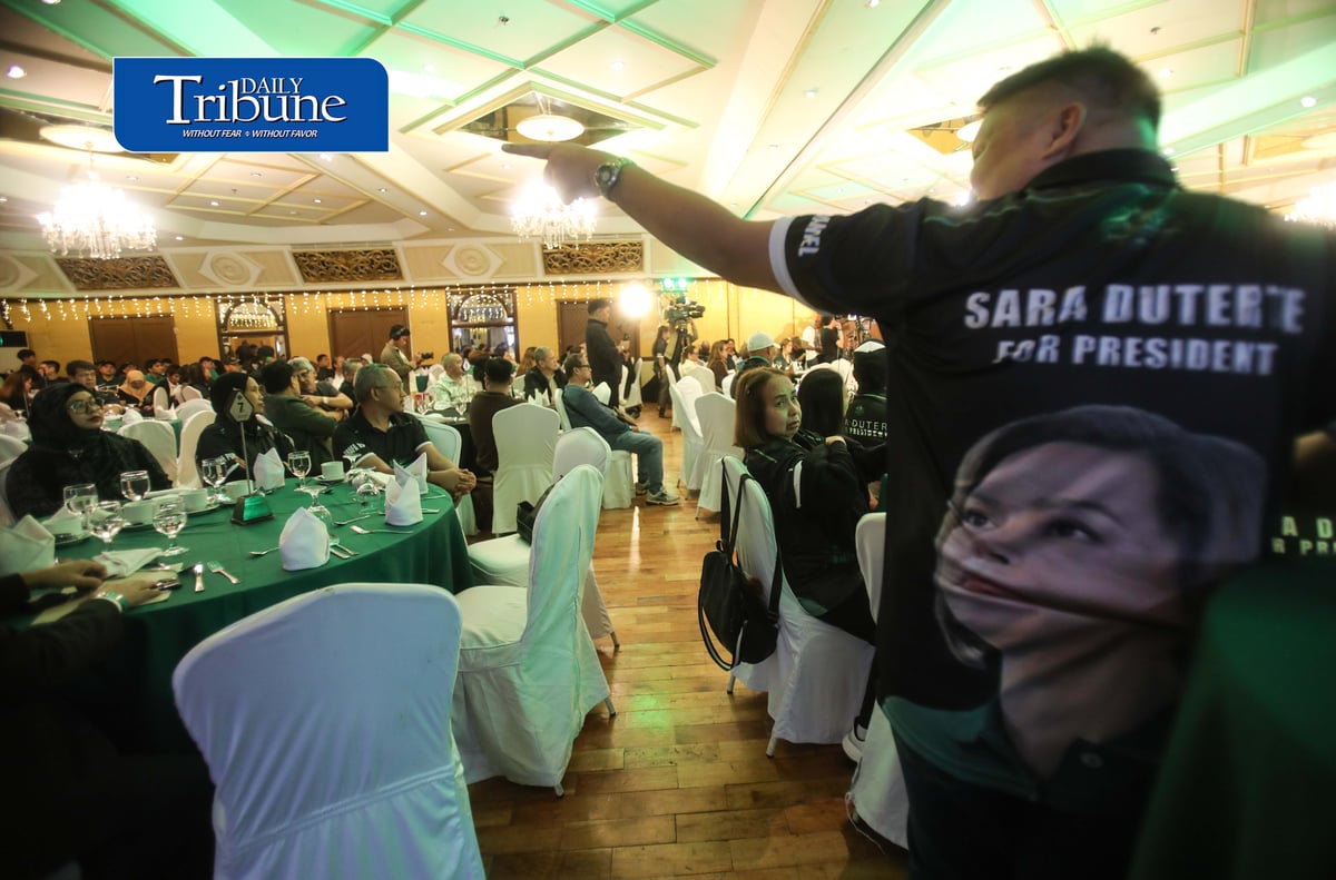 (September 09 2026) Inday Sara na Movement Philippines (ISMP) the VP Sara Duterte group supporters, the leaders, members and supporters gathered at Club Filipino in San Juan City on Wednesday September 9 2026, to discuss the plan and commitment of VP Sara 2028 presidency plan. Photo/Analy Labor