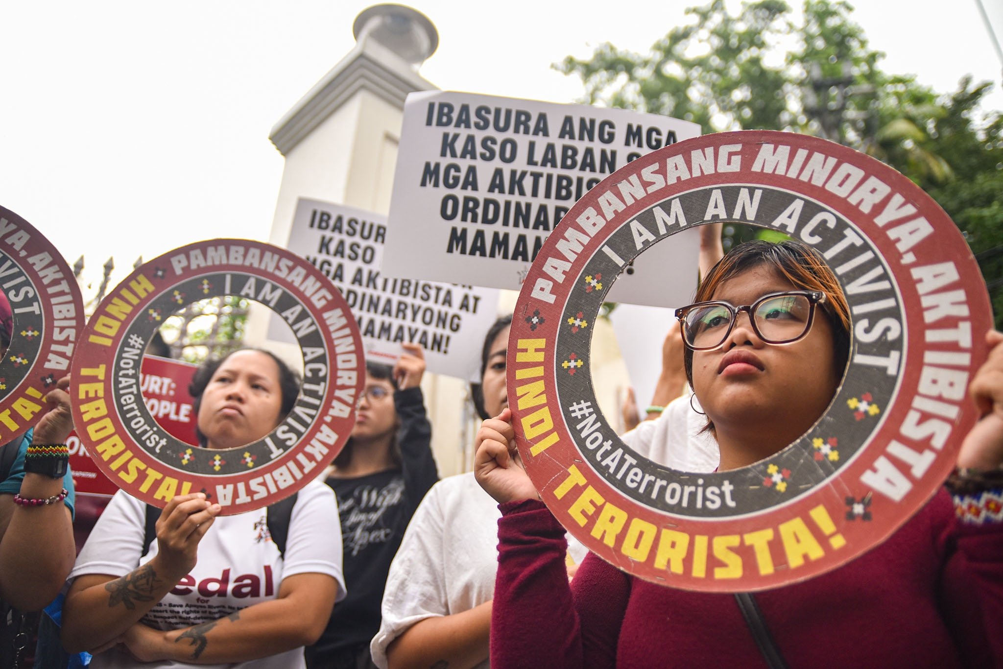 Victims along human rights group urge Supreme Court to review, repeal twin terror laws