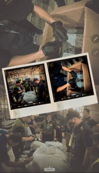 Drug haul disguised as wedding dress seized at Clark; ₱10.696M shabu uncovered