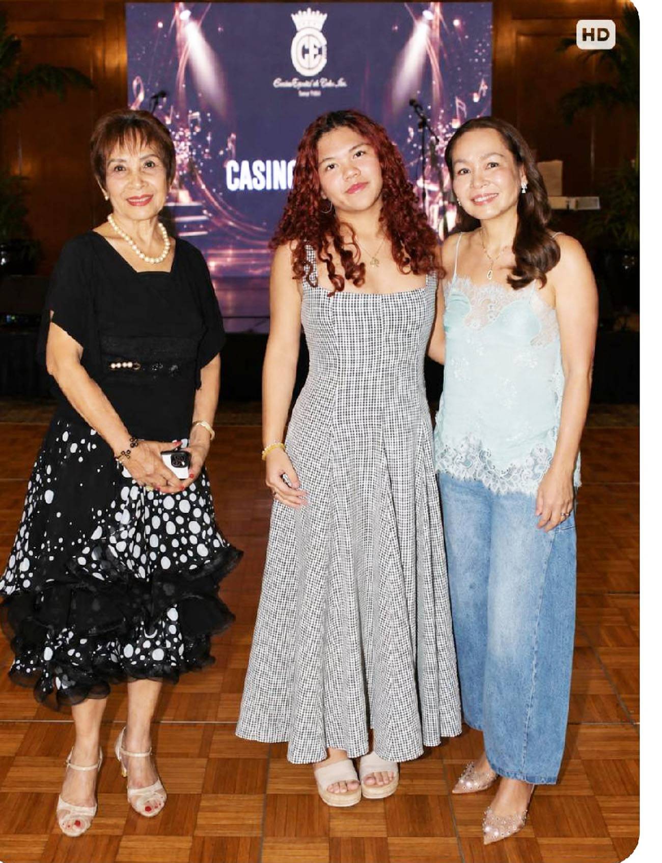CELY Chiongbian with Elise Ko and her mom Tet Ko.