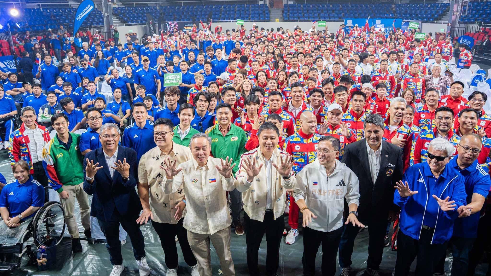 Villegas, Delos Santos banner 464-strong Filipino bets