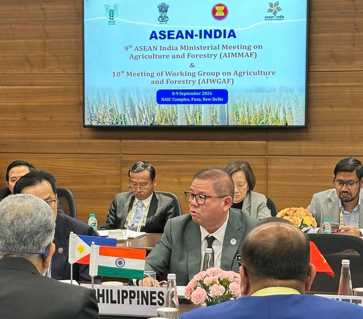 Tiu Laurel pushes ASEAN-India cooperation on food security