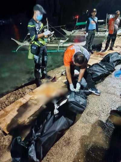 Five dead, 42 rescued as fire engulfs vessel in Coron