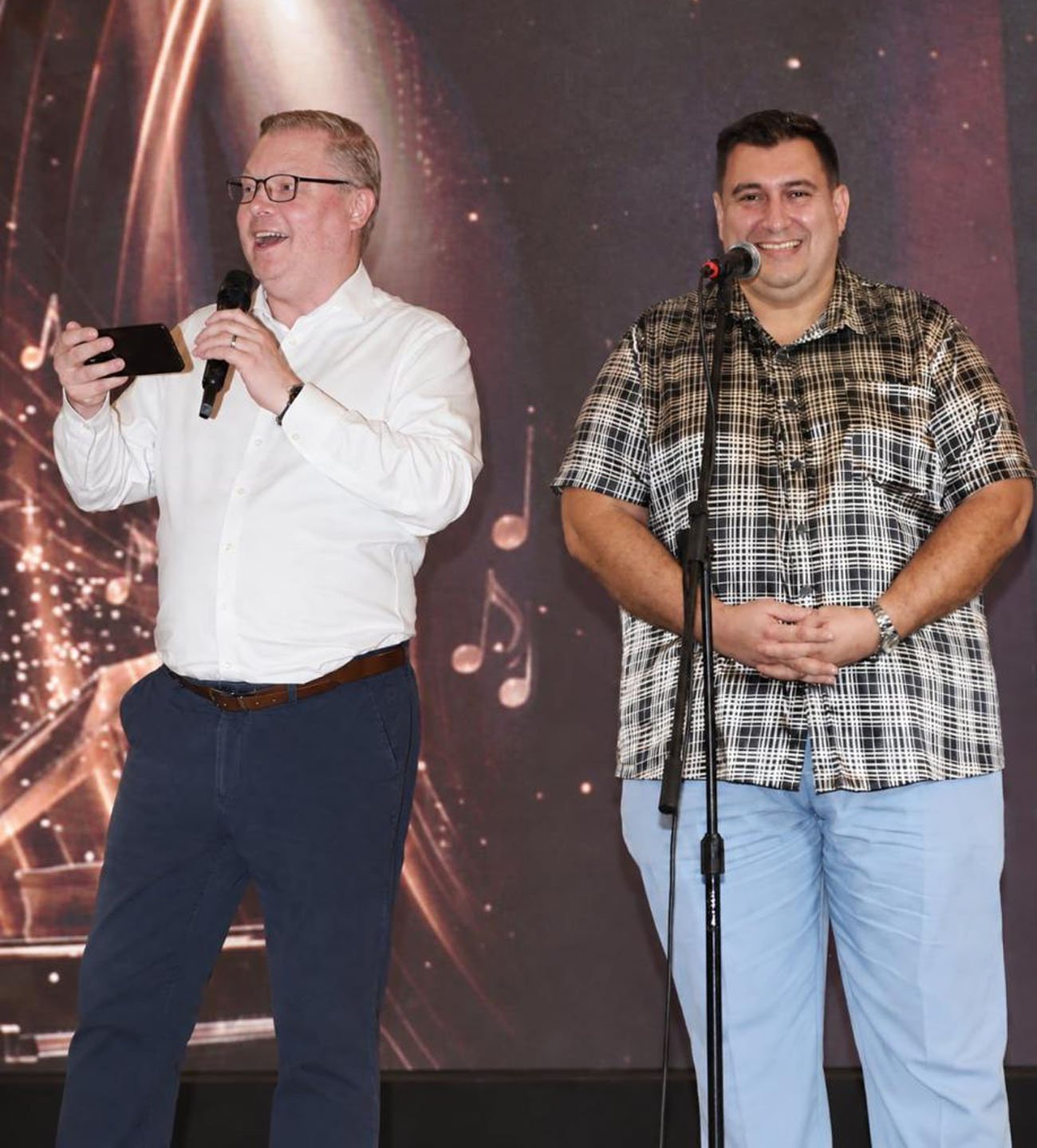 GM Anton Sloot and Jimmy Picornell.