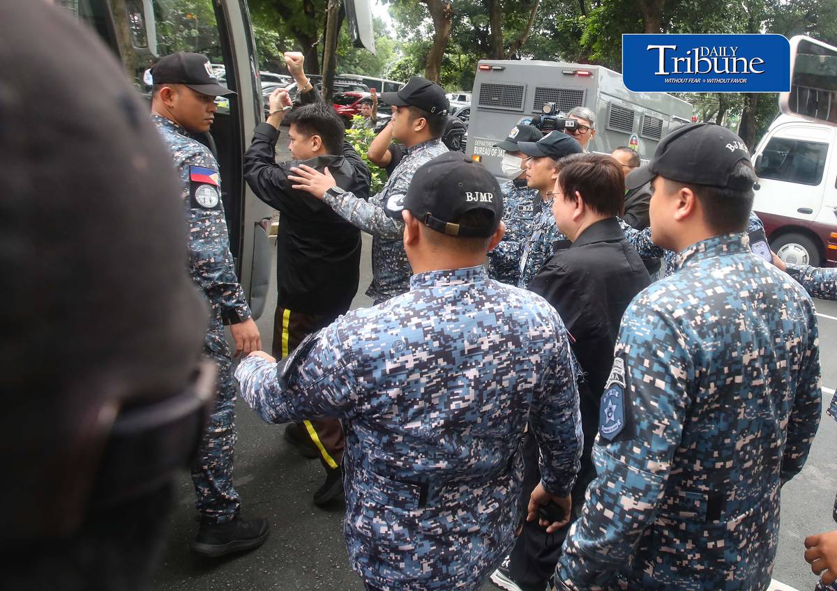 MARCOLETA, DEFENSOR FACE COURT PROCEEDINGS

Sen. Rodante Marcoleta and former Rep. Mike Defensor arrive at the Sandiganbayan on Thursday, 10 September 2026, for proceedings on plunder and Presidential Decree 46 charges involving their alleged failure to declare P75 million in campaign donations from the 2025 elections. | Analy Labor