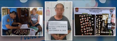 P676K shabu, pistol seized in Sta. Praxedes, Cagayan