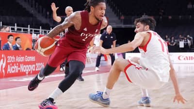 Qatar rips Iran in Nagoya opener