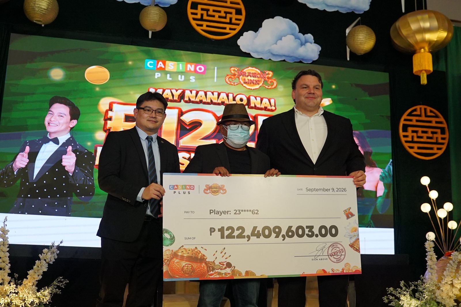 Casino Plus awards P122.4-M jackpot