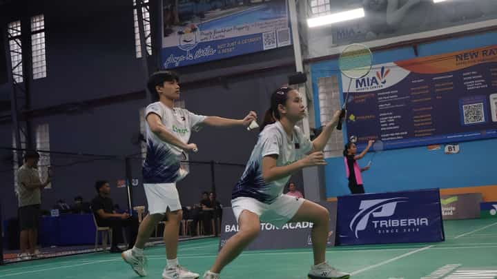 ENYA Almazan and Roaquine Ramos make their presence felt as they posted a 15-12, 15-11 win over Elfranz Dahino and Roshie Quierez in the opening round of the U18 mixed doubles event of the 2026 MIA Badminton Challenge Cup on Wednesday.