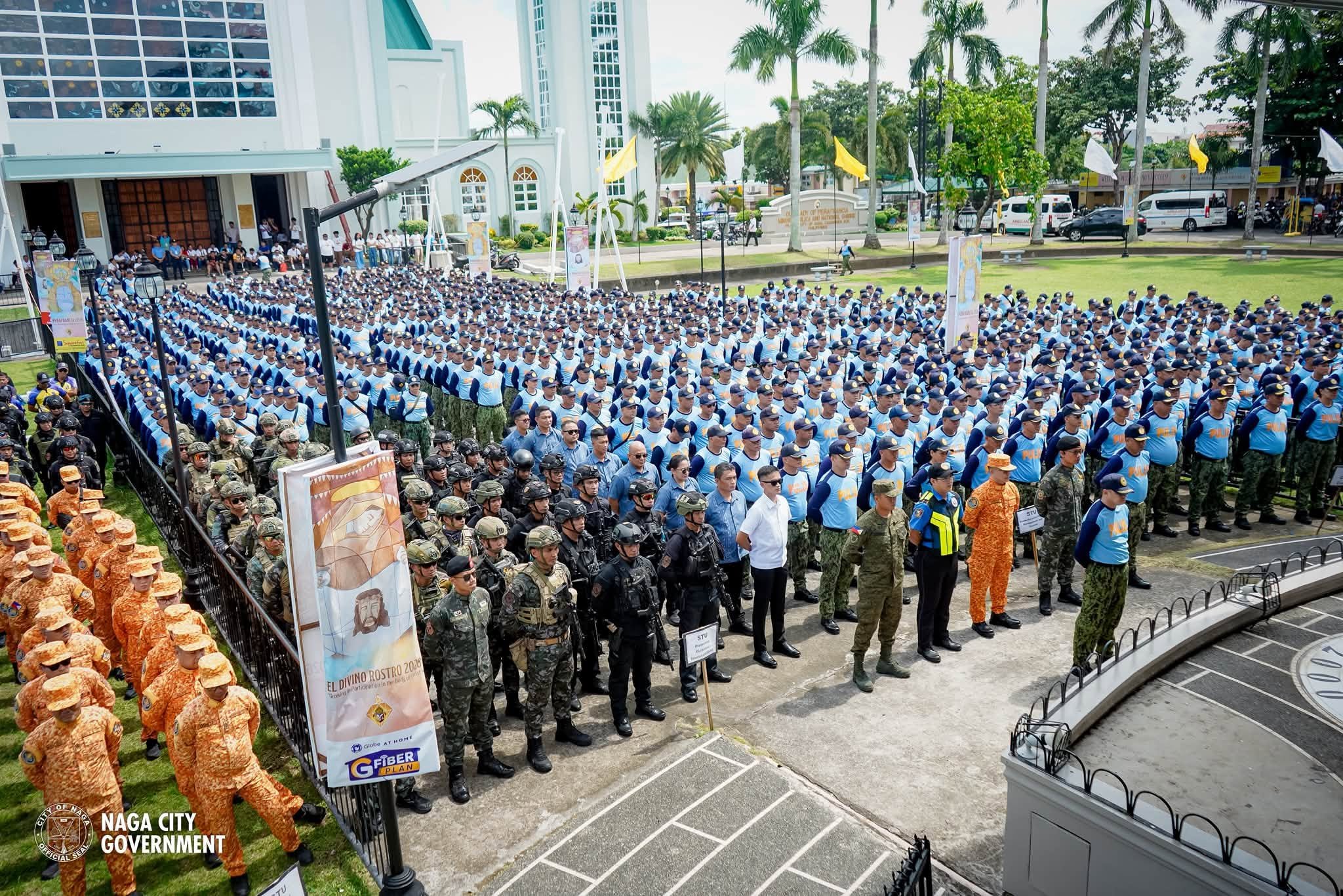 11,000 peacekeepers deployed in Naga City for Traslacion procession