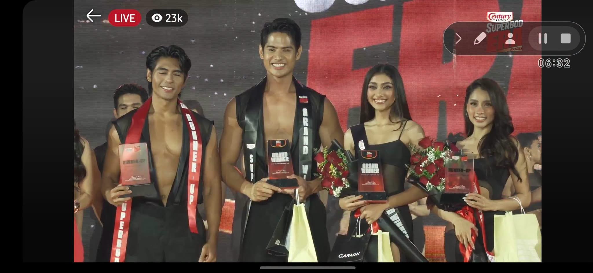 Pageant personalities dominate as winners at Century Tuna Superbods 2026
