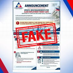 DOLE warns public vs fake job notices