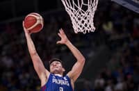 CALVIN Oftana, a last-minute addition to the Gilas lineup, rises to the occasion with 31 points as Bahrain scores an 89-85 win at the start of basketball competitions in the 20th Asian Games in Nagoya.