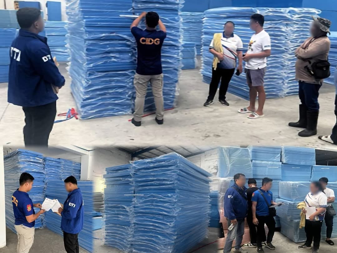 P700k substandard foam mattresses seized in Bulacan