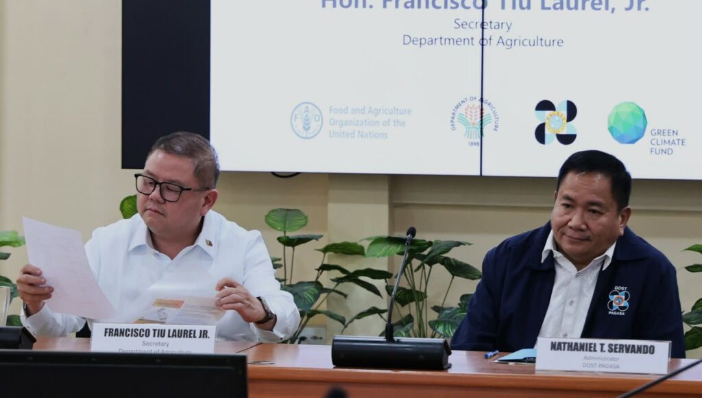 DA, PAGASA team up on climate data for farmers

