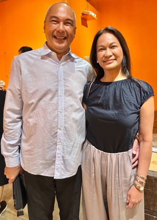 HONORARY vice-consul of Guatemala  to the Philippines Marc Thomas Ablaza and entrepreneur Cecile Lopez.