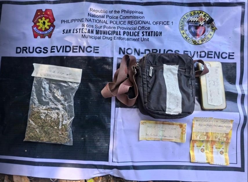 Two arrested in separate drug buy-bust ops in Ilocos Sur