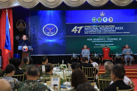 Teodoro seeks bigger reservist role in defense