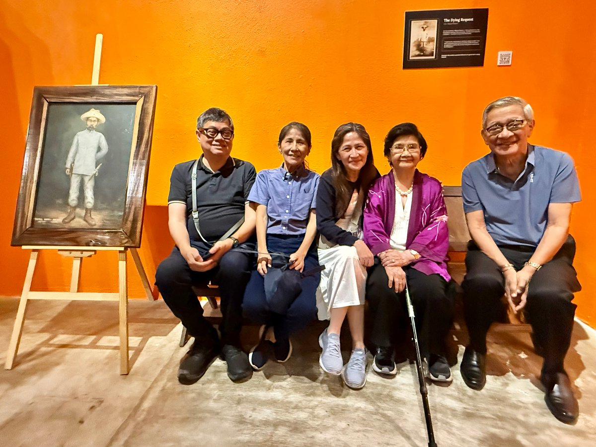 MALVAR descendants: Raymond Sarmiento and wife Bambi Puzon-Sarmiento, Pebbels Puzon, Atty. Natividad Malvar-Mendoza and Malvar Hospital director, historian and entrepreneur Potenciano Malvar.