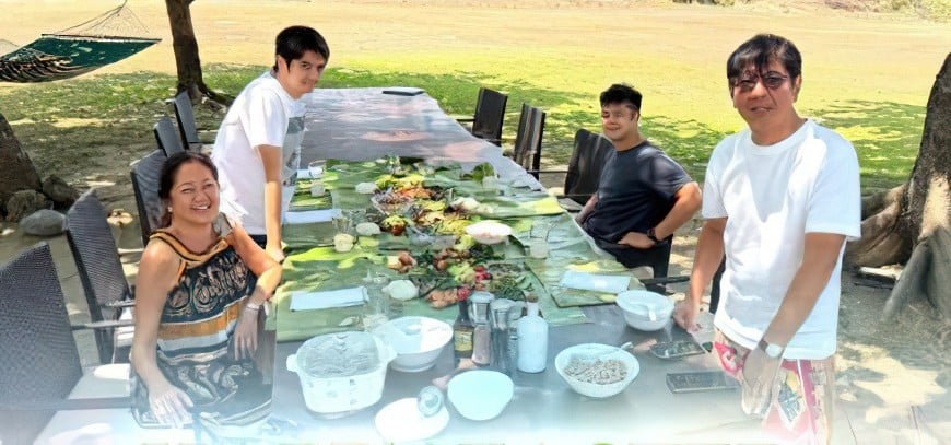 SHARED on Easter Sunday this year, the photo offers a rare glimpse of President Ferdinand Marcos Jr. spending a quiet family moment with First Lady Liza Araneta-Marcos and their sons, Simon and Vincent, during a brief break from his packed official schedule.
