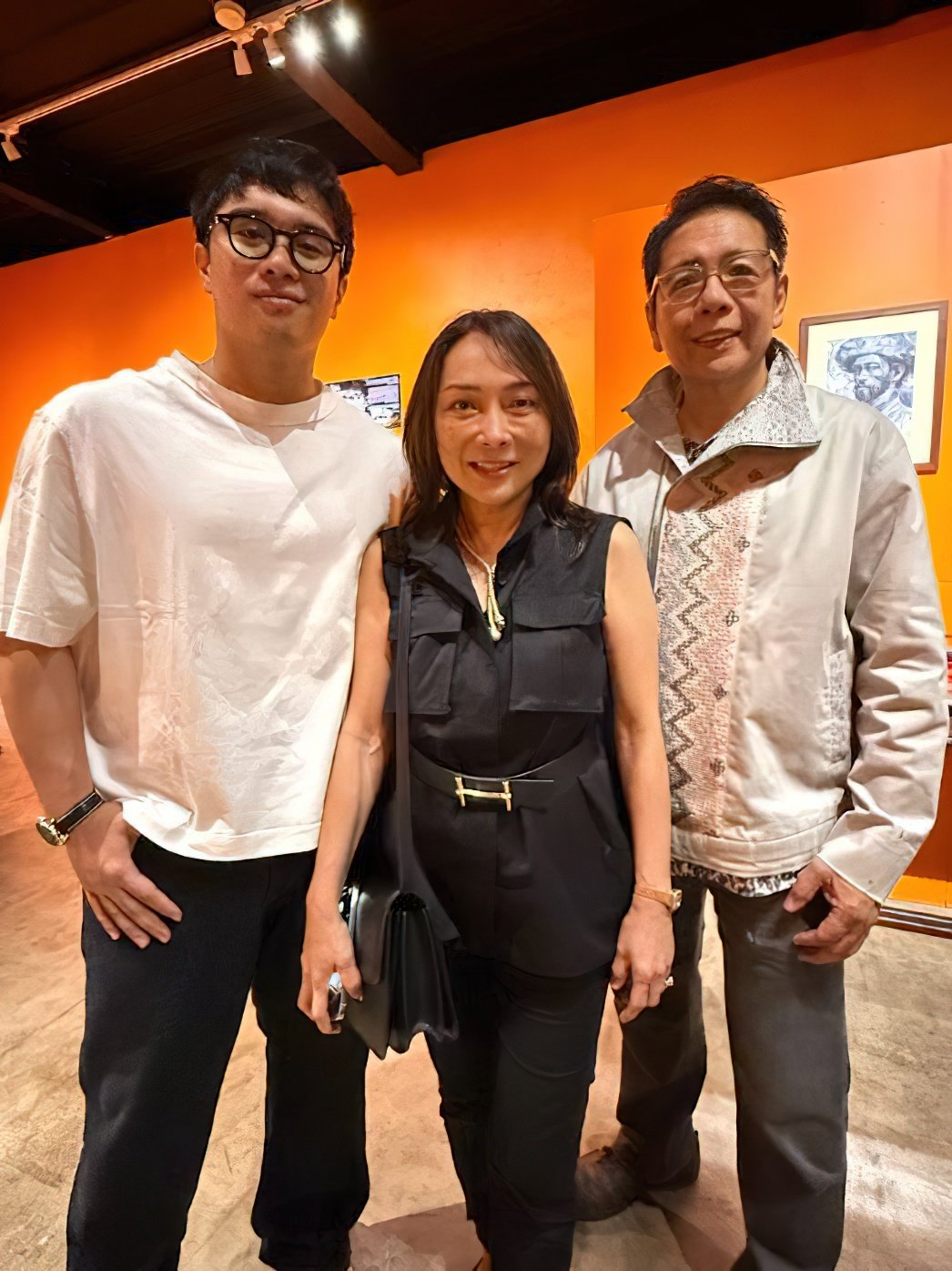 DAGUPAN Doctors Villaflor Memorial Hospital medical director and past president of the Philippine College of Surgeons Dr. Juvie Villaflor with his wife, chairman of the Department of Dermatology and head of the Wellness Committee of the Dagupan Doctors Villaflor Memorial Hospital Dr. Bernadette Malvar-Villaflor and their son Anton Villaflor.