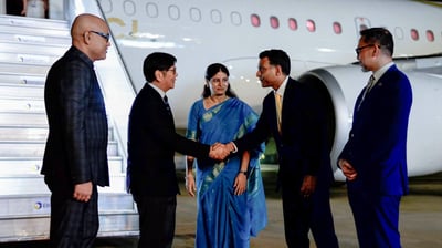Marcos explores ties with India on railway, space projects