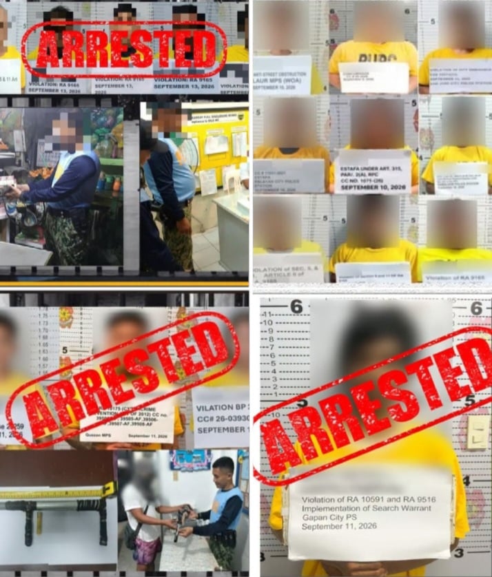 27 arrested in weekend ops; ₱135K shabu seized in Nueva Ecija — NEPPO