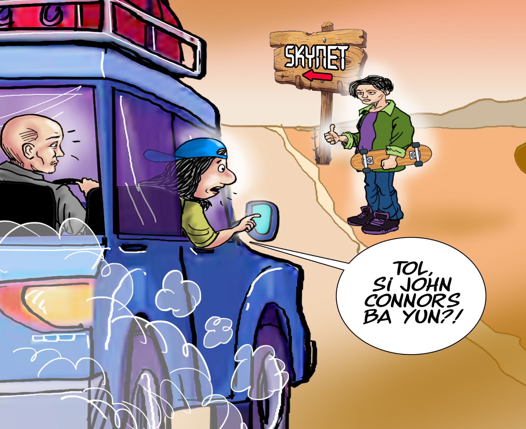 Has Skynet found the keys to your car?