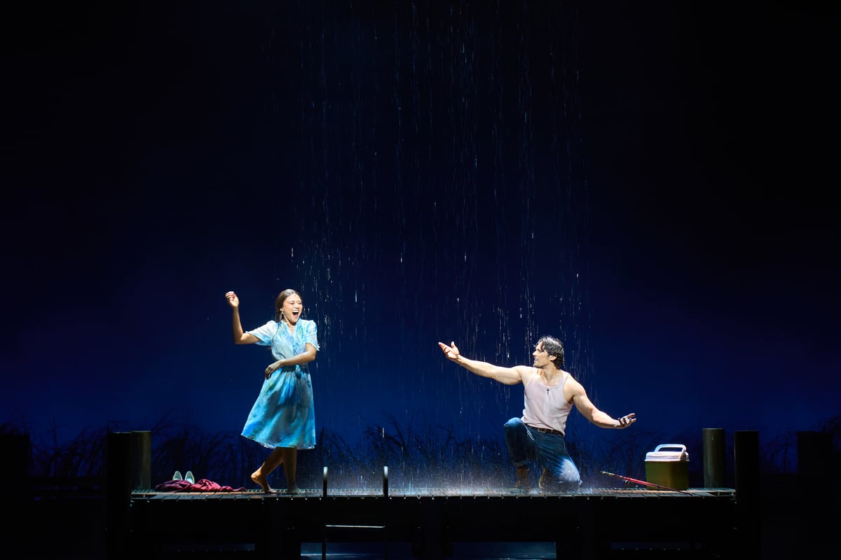 MORISSETTE as Middle Allie and Laurence Mossman as Middle Noah.