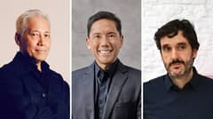 FROM left: Architect and urban designer Paulo Alcazaren, Creative economy expert Paolo Mercado and Spanish architect José Luis Vallejo.