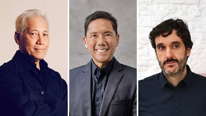 FROM left: Architect and urban designer Paulo Alcazaren, Creative economy expert Paolo Mercado and Spanish architect José Luis Vallejo.