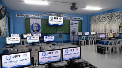 Marilao school gets first computer lab from JRT Foundation