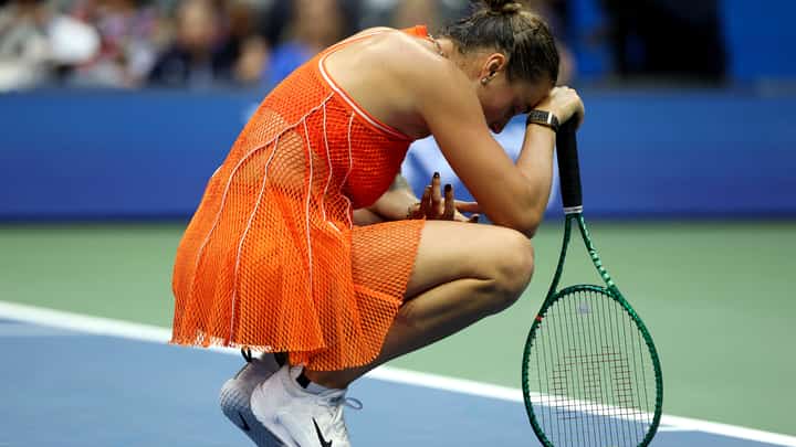 ARYNA Sabalenka vows to bounce back from losing the world No. 1 spot and the US Open title to Elena Rybakina.