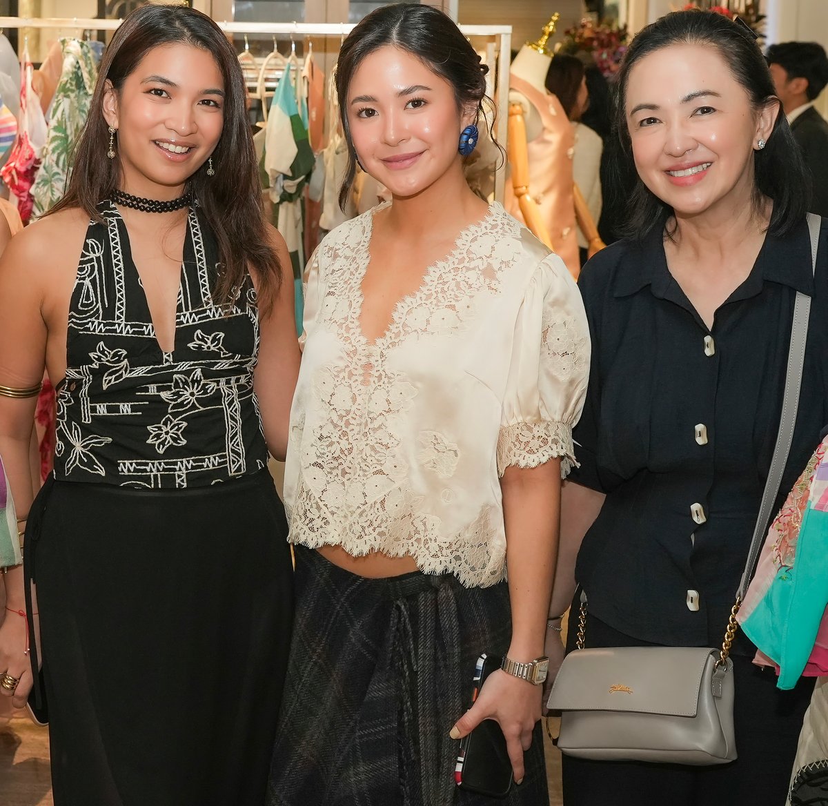 ISABELLA Fernandez, Sofia and Michie Yulo.