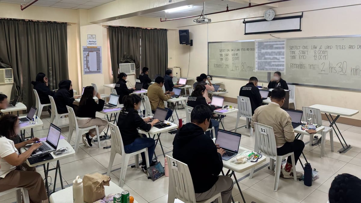 Over 12K examinees complete final Bar exams day